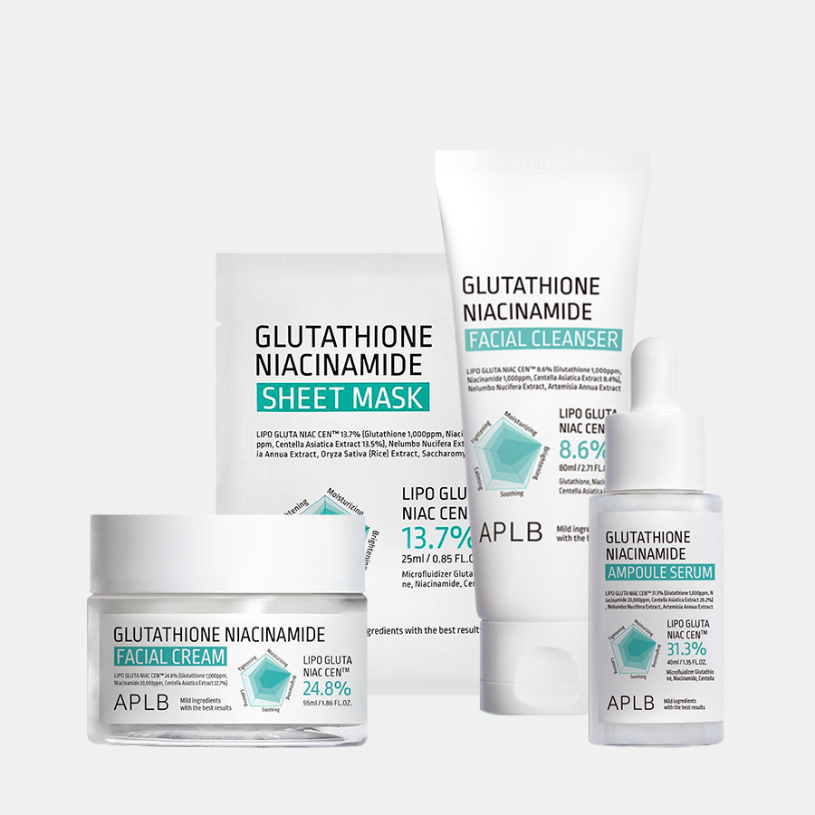 Glutathione Niacinamide Kit | 4pzs