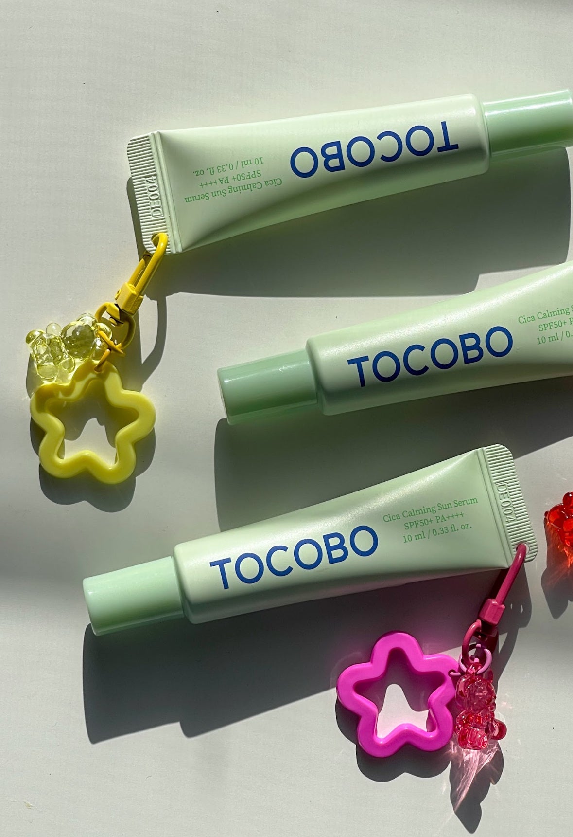 Mini cica spf Tocobo con llavero