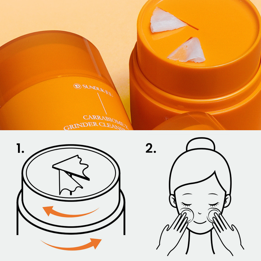 Bálsamo Limpiador Facial Sunduk Jeju Carrabiome X Grinder Cleansing Balm